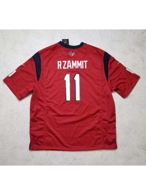 Nike NEW Nike OnField Houston Texans #11 R Zammit NFL Jersey
