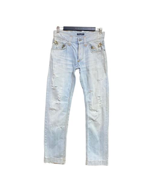 Dolce & Gabbana Dolce& Gabbana Destroy Jeans