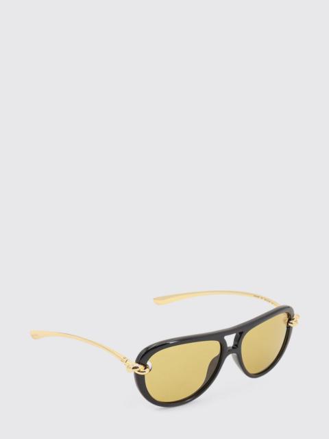 Bottega Veneta Bottega Veneta Women Bottega Veneta Knot Aviator Sunglasses In Metal And Acetate