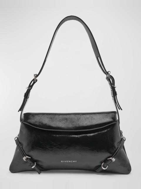 Voyou Small Shoulder Bag in Leather