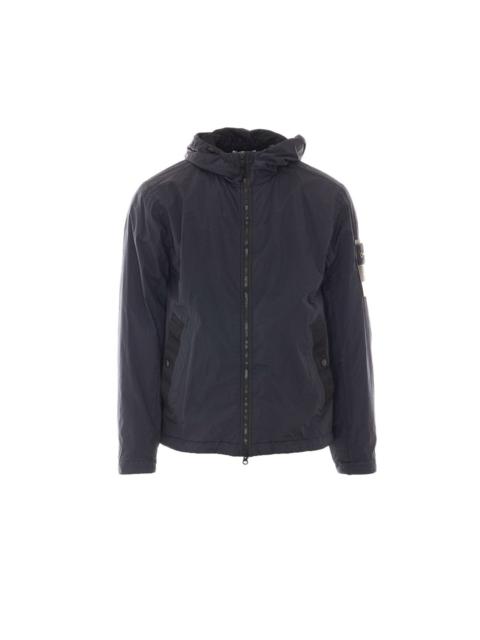 Stone Island Stone Island Men Garment Dyed Crinkle Reps Ny Logo Jacket