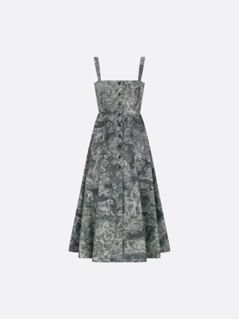 Dior Dioriviera Mid-Length Flared Dress