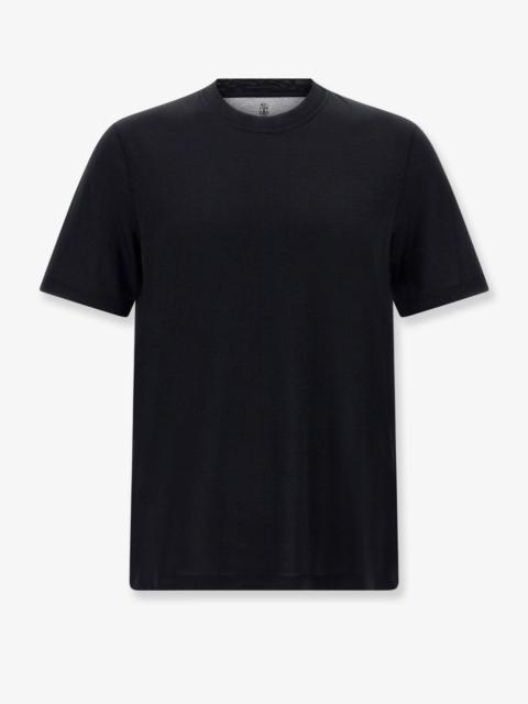 Brunello Cucinelli Brunello Cucinelli Silk And Cotton Blend T-Shirt