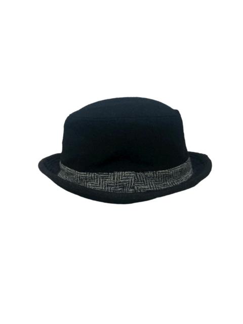 Vintage - Harris Tweed Green Label Relaxing Wool Black Hats