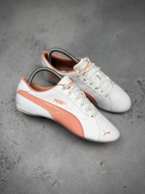 PUMA Vintage Puma Speedcat Leather Y2K White Sneakers Rare 00s