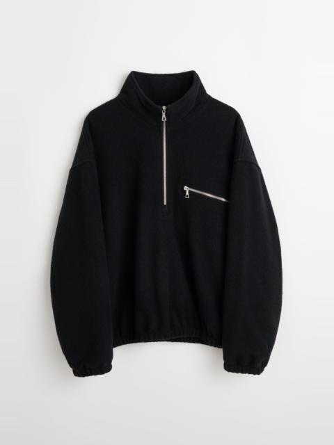 RIER RIER POLAR FLEECE BLACK