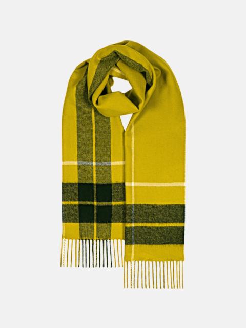 GLOVERALL Unisex Oversized Lambswool Scarf Barclay Dress