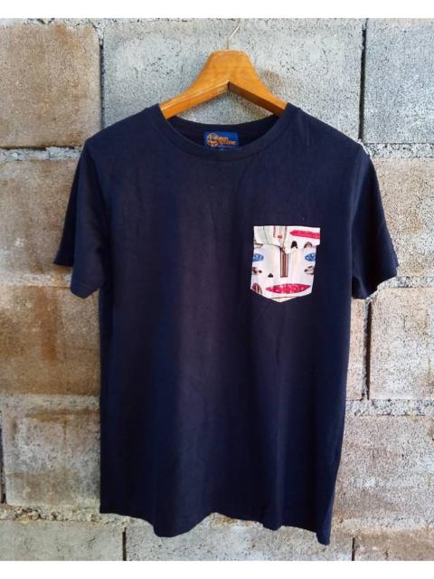 Other Designers Reyn Spooner Pocket Tee Native Hawaii Street fashion