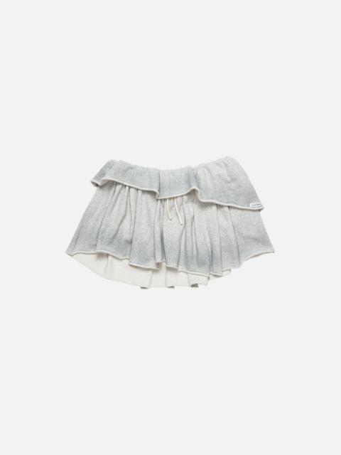 Acne Studios Fleece skirt - Grey Melange