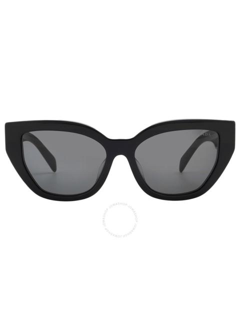 Prada Prada Dark Grey Butterfly Ladies Sunglasses PR A09SF 1AB5S0 55