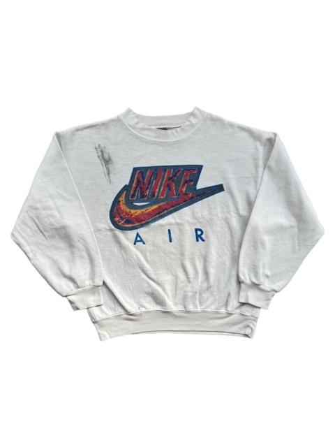 Nike VERY RARE VINTAGE SWEATSHIRTS NIKE AIR BIG SWOOSH SPELL OUT