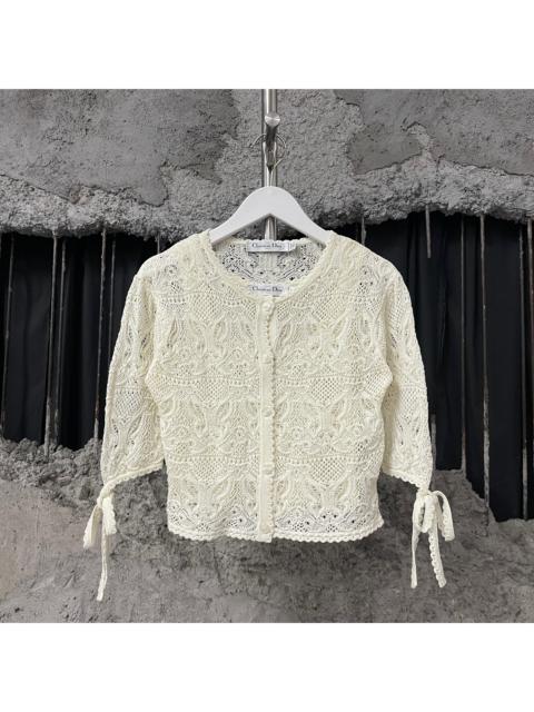 Dior Dior 25SS Lace Half Dress With Butterfly Pattern