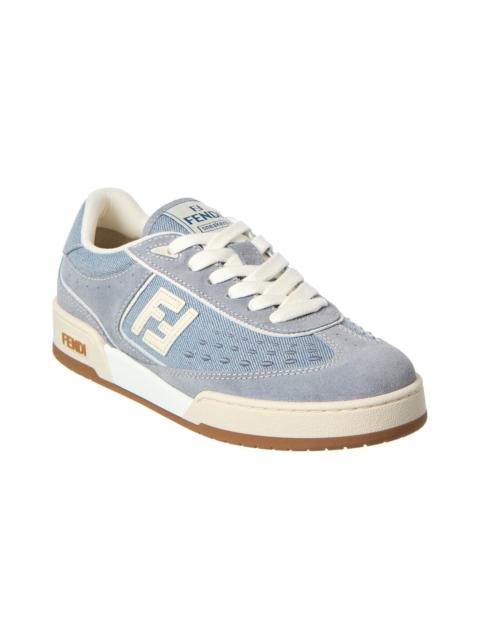 FENDI FENDI Match Denim & Suede Sneaker