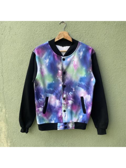 Other Designers Varsity - Vintage UNBRANDED Galaxy View Button Ups Varsity Jacket