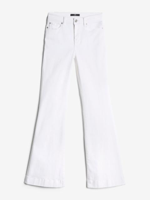 7 For All Mankind Slim Illusion Tailorless Dojo in Luxe White