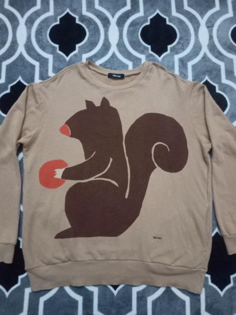 ISSEY MIYAKE NE NET ISSEY MIYAKE BIG PRINT SWEATSHIRT