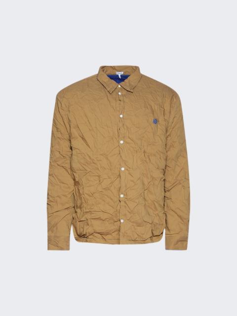 Loewe Hybrid Shirt Camel And Blue