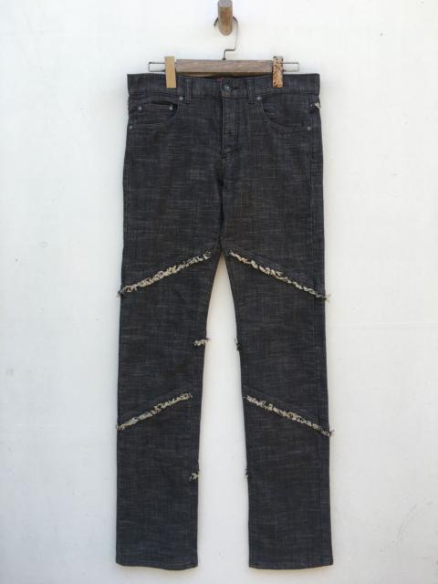 Other Designers Designer - +8* Secure Acid Japan Distressed Jeans Stretchable