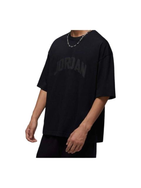 Jordan Air Jordan Flight Essentials T-Shirt Relaxed Fit 'Black' HQ8936-010