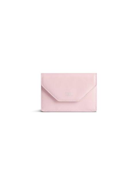 BALENCIAGA Women's Envelope Mini Wallet  in Petal Pink