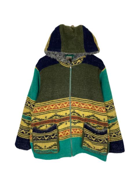 Other Designers Japanese Brand - TITICACA WINTER JACKET NAVAJO DESIGN