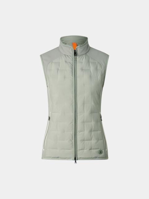 BOGNER Lina hybrid vest in Eucalyptus