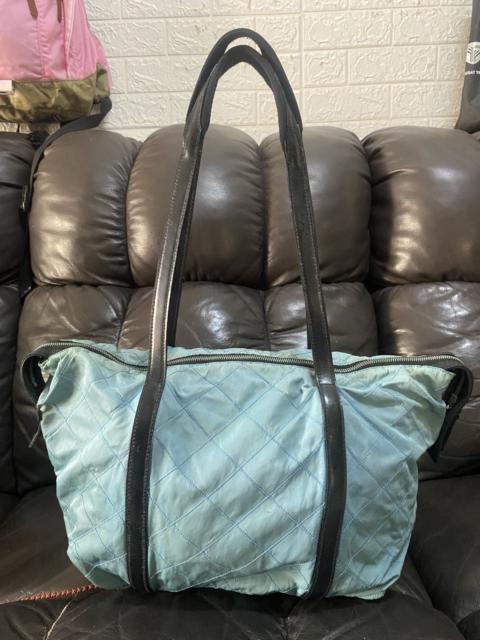 Prada Authentic Prada Tessuto Nyalon Tote Shoulder Bag