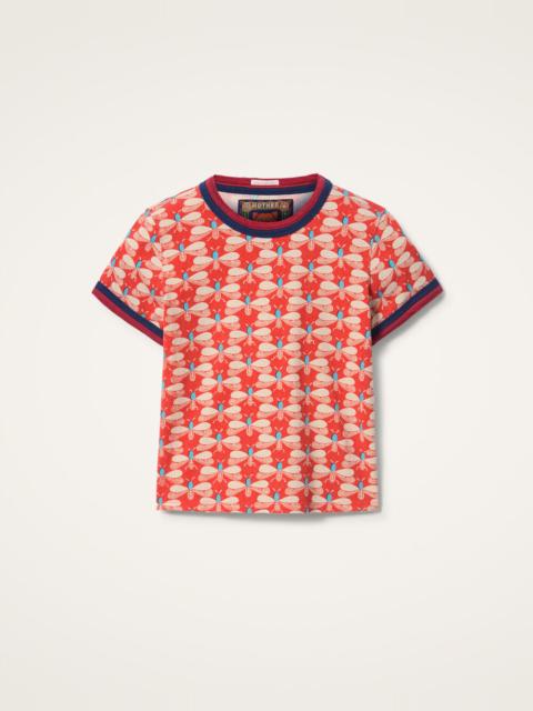 La DoubleJ Itty Bitty Double Binding Ringer T-Shirt