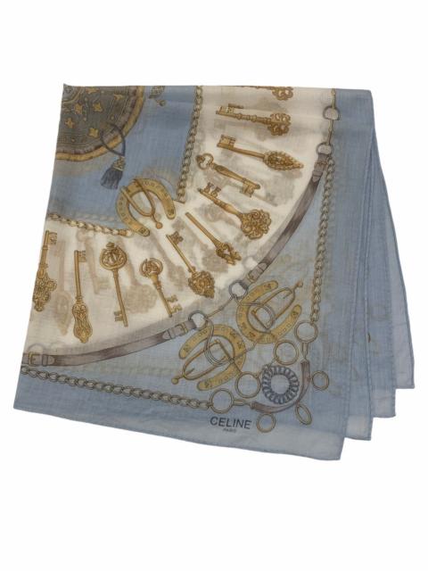 CELINE celine bandana handkerchief neckerchief turban pocketsquare