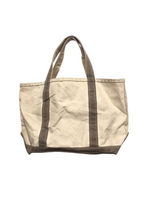 Vintage 70s L.L Bean boat and tote bag
