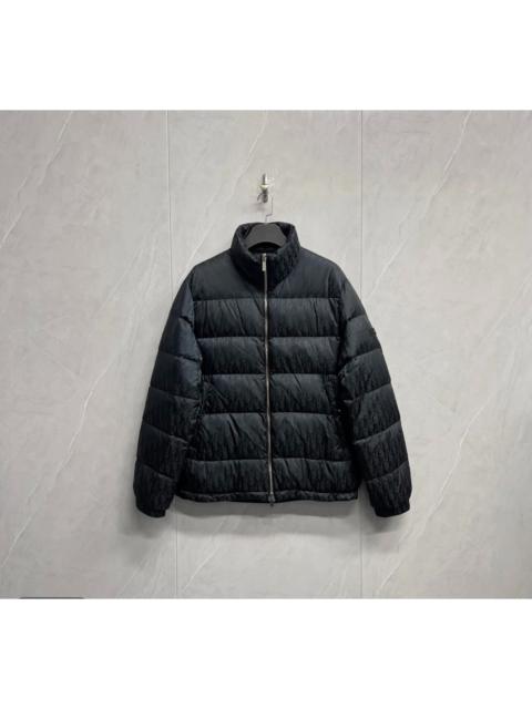 Dior DIOR / Down Jacket with All-Over Logo Sleeve Patch Embroidery