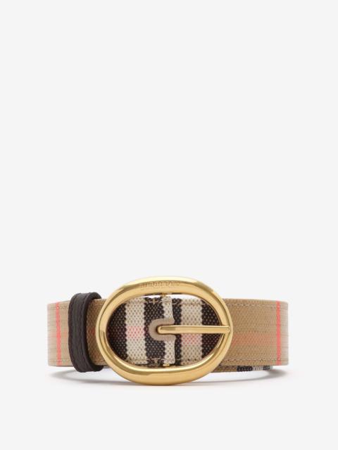 Burberry Reversible Check Bloomsbury Belt​