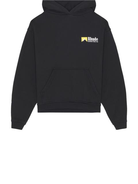 Supreme Supreme Frayed Hooded Sweatshirt Black | REVERSIBLE