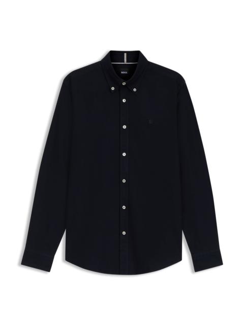 BOSS SLIM-FIT SHIRT IN ITALIAN COTTON
