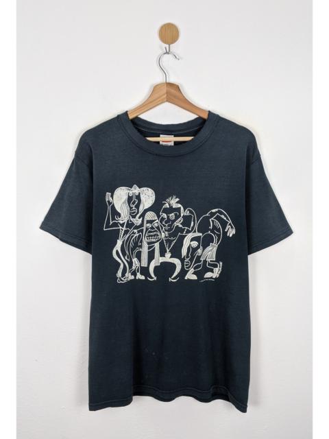 Other Designers Vintage - Vintage 90s Red Hot Chili Peppers RHCP Picasso Art shirt