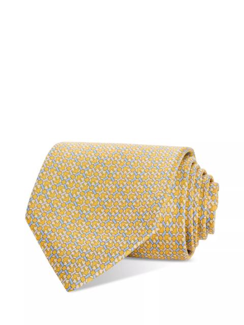 FERRAGAMO Silk Classic Celeste Tie
