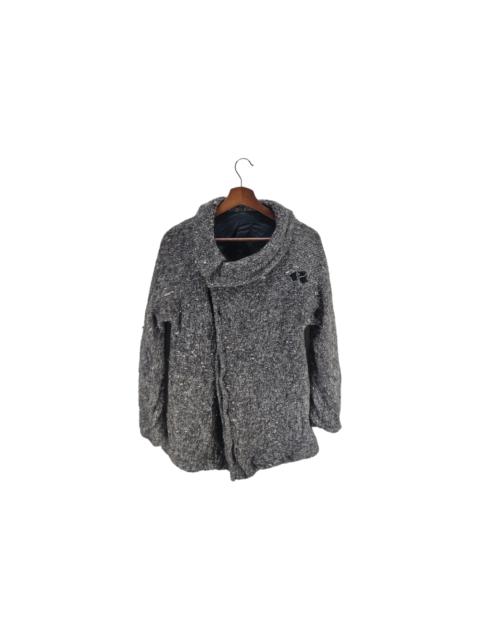 Yohji Yamamoto Y's Yohji Yamamoto Destressed Wool Women Dress De