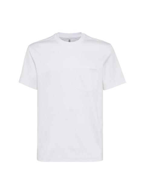 Brunello Cucinelli Brunello Cucinelli White T-Shirts & Vests - T-Shirts Men