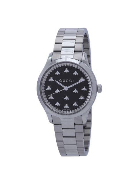 GUCCI Gucci G-Timeless Quartz Black Dial Ladies Watch YA1265034