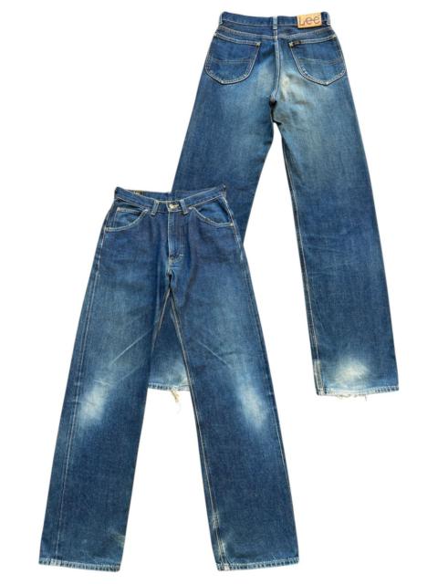 Other Designers Vintage Lee Selvedge Distressed Denim Jeans