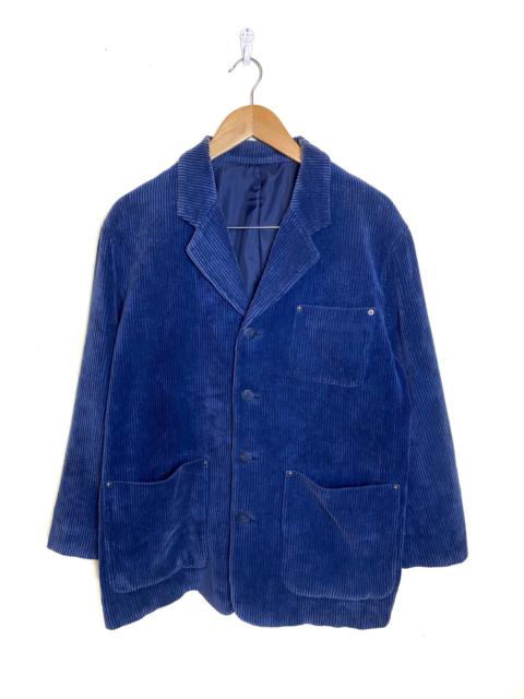Other Designers Issey Miyake - HAI SPORTING GEAR Indigo Corduroy Jacket