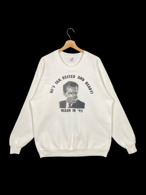 Other Designers Vintage - Vintage 90s Richard Nixon Sweatshirt