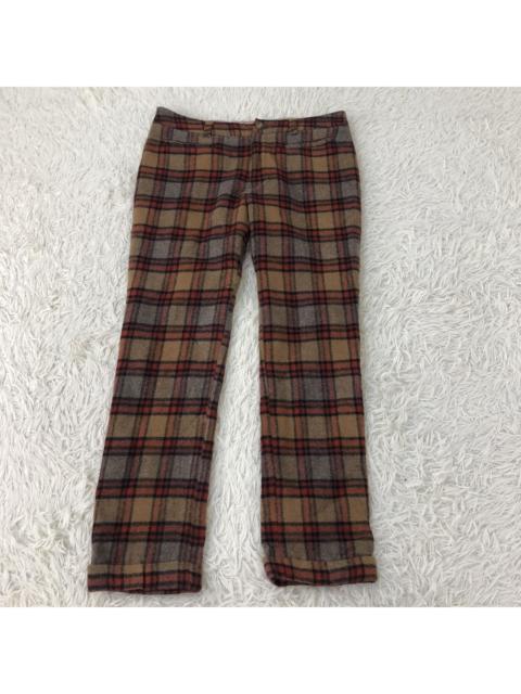 Other Designers TSUMORI CHISATO BY ISSEY MIYAKE WOOL TARTAN PANTS