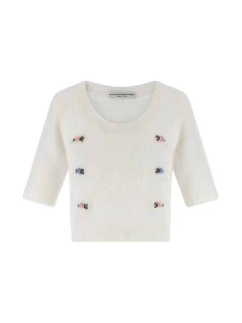 Alessandra Rich 'Carded Mohair' sweater