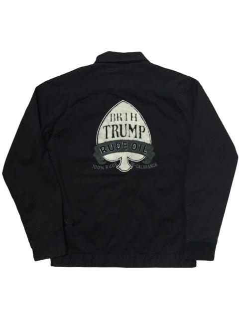 Other Designers Alternative - Brth Breath BreathMint Trump Rude Oil Cotton Jacket