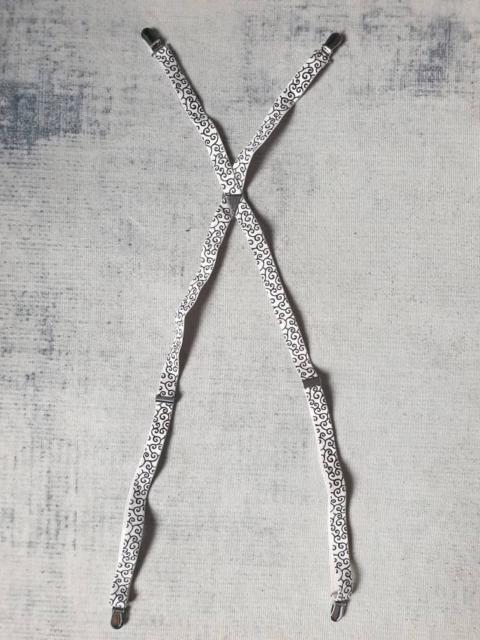 Archival Clothing - Takeo kikuchi Japanese brand Abstract suspender