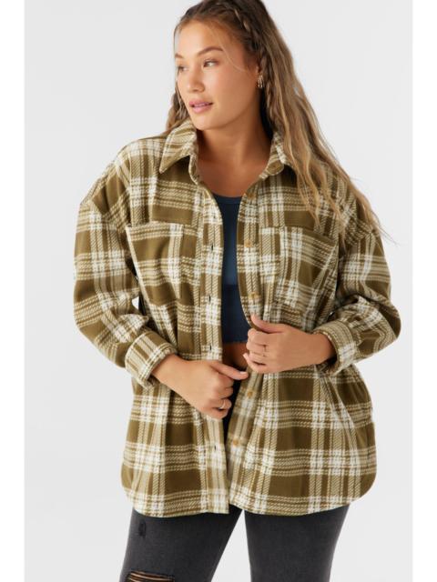 O'Neill Rune Superfleece Oversized Fit Shacket