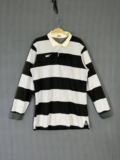 Vintage Asics Single Stitch Polo Rugby Long Sleeves