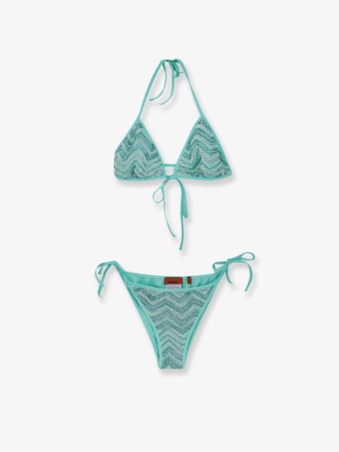 Missoni Missoni Women Bikini With Embroidey And Sequins