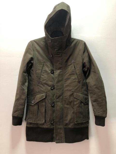 Other Designers Archival Clothing - KATHARINE HAMNETT Jacket Parka Hoodie Military